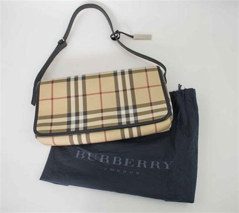 vintage nova check burberry handbag with flap|burberry vintage check shoulder bag.